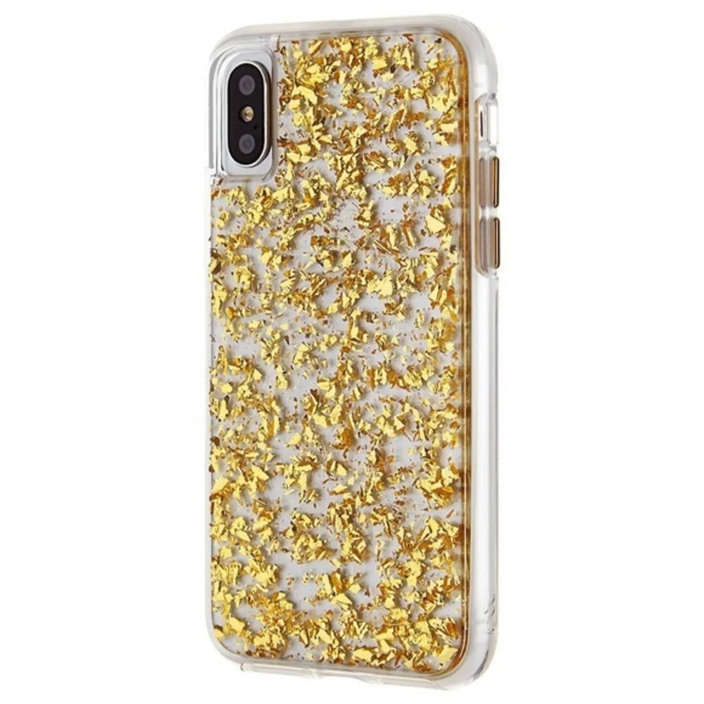 Case-mate iPhoneX 24k gold case